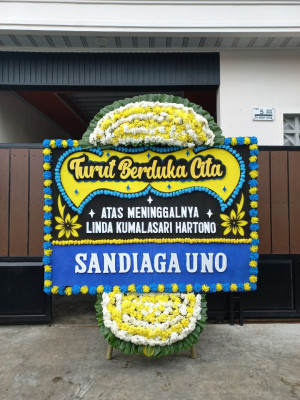 Papan Bunga Duka di Kuwarasan